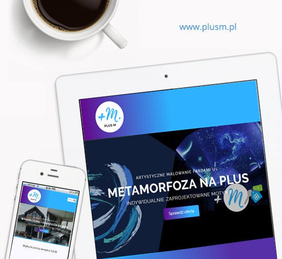 Nowa strona www dla firmy wykończeniowej PlusM